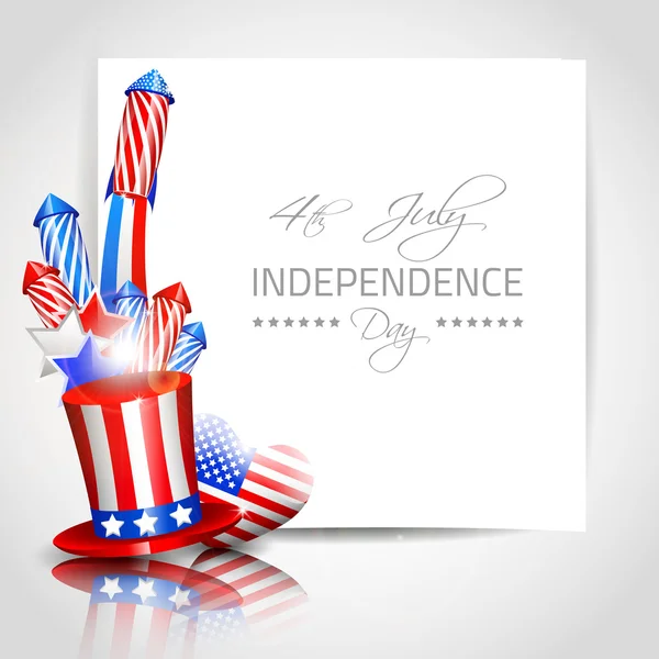 Jour de l'indépendance Contexte - vecteur — Image vectorielle