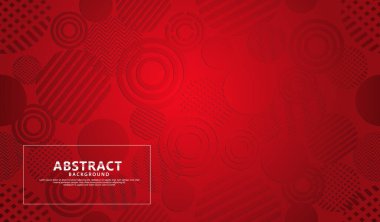 kırmızı modern geometrik şekil soyut arkaplan