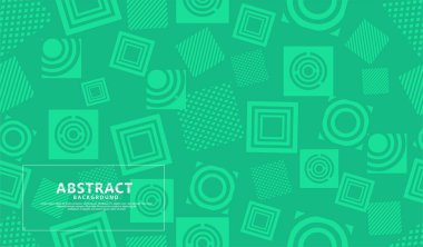 yeşil modern geometrik şekil soyut arkaplan