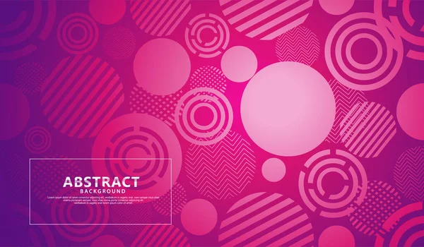 Pink Modern Geometric Shape Abstract Background — 스톡 벡터