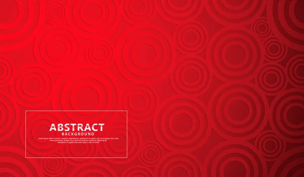 Red Modern Geometric Shape Abstract Background — Vetor de Stock