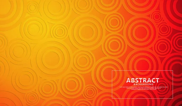Orange Modern Geometric Abstract Background — стоковый вектор