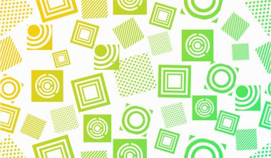 Kusursuz daire ve dikdörtgen geometrik modern model fütüristik ve dinamik duvar kağıdı arka planı.