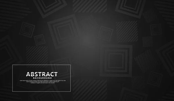 Seamless Circle Rectangular Geometric Modern Pattern Futuristic Dynamic Color Wallpaper — Stockvektor