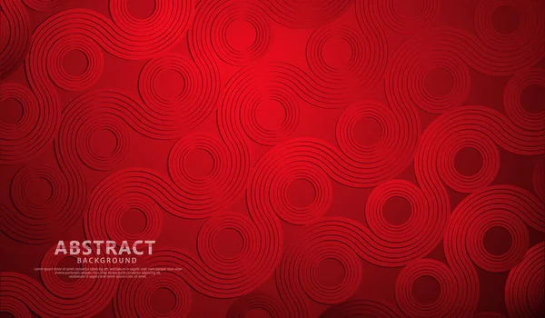 Abstract Futuristic Colorful Circle Lines Shape Waves Futuristic Background Vector — ストックベクタ