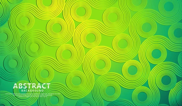 Abstract Futuristic Colorful Circle Lines Shape Waves Futuristic Background Vector — 스톡 벡터