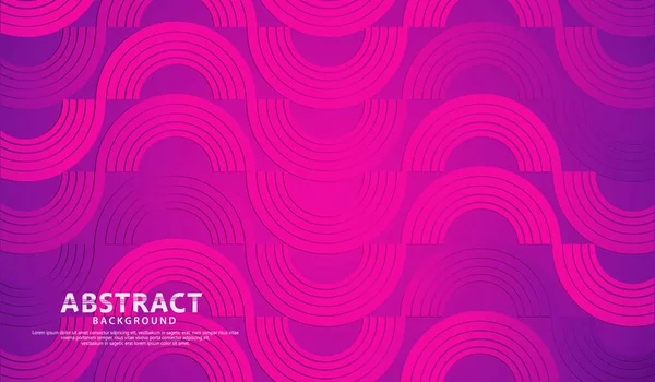 Abstract Futuristic Colorful Circle Lines Shape Waves Futuristic Background Vector — Stockový vektor