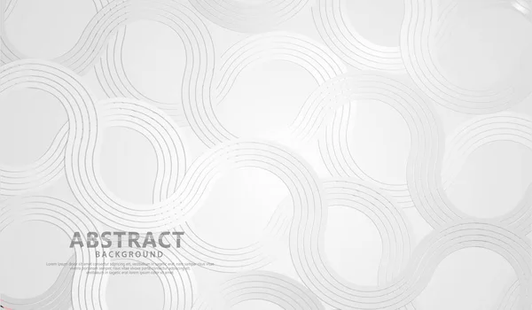 Abstract Futuristic Colorful Circle Lines Shape Waves Futuristic Background Vector — Image vectorielle