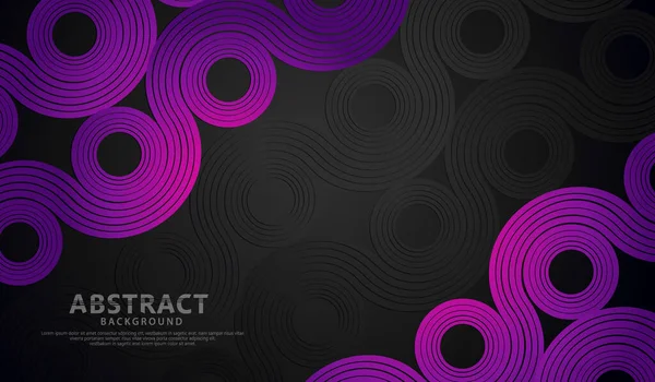 Abstract Wave Lines Shapes Background Element Design Other Users — Vector de stock