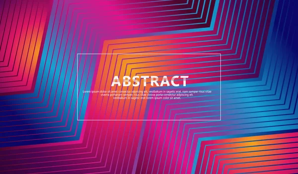 Abstract Lines Triangle Shape Background Element Material Design Vector Illustration — стоковый вектор