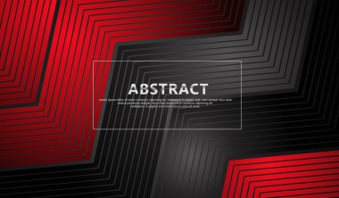 Öge materyali tasarımı için üçgen şekilli arkaplan üzerinde soyut çizgiler. vektör illüstrasyonu