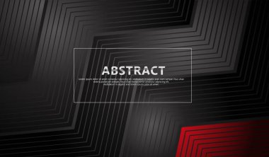 Öge materyali tasarımı için üçgen şekilli arkaplan üzerinde soyut çizgiler. vektör illüstrasyonu