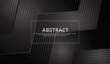 Öge materyali tasarımı için üçgen şekilli arkaplan üzerinde soyut çizgiler. vektör illüstrasyonu