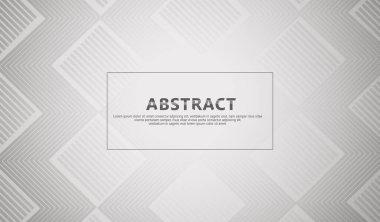 Öge materyali tasarımı için dikdörtgen şekilli arka plan üzerindeki soyut çizgiler. vektör illüstrasyonu