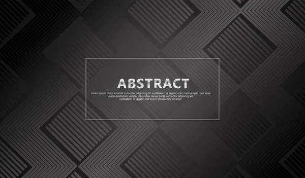 Abstract Lines Rectangular Shape Background Element Material Design Vector Illustration — Stockový vektor