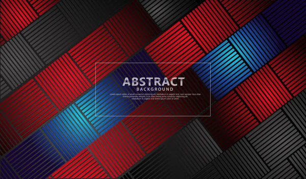 Abstract Lines Rectangular Shape Background Element Material Design Vector Illustration — Stockvektor