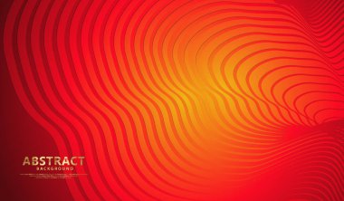Abstract flow lines background with elegant and futuristic gradation color for element design and other users