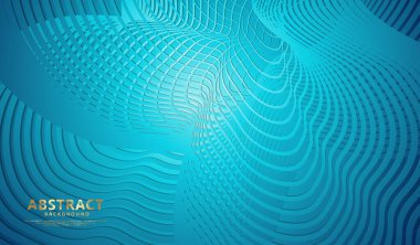 Abstract flow lines background with elegant and futuristic gradation color for element design and other users
