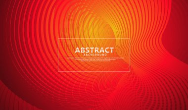 Abstract flow lines background with elegant and futuristic gradation color for element design and other users. Vector Illustration