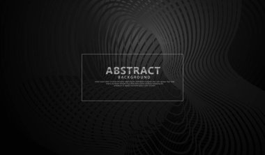 Abstract flow lines background with elegant and futuristic gradation color for element design and other users. Vector Illustration