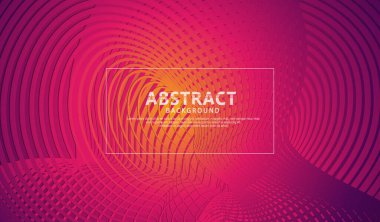 Abstract flow lines background with elegant and futuristic gradation color for element design and other users. Vector Illustration