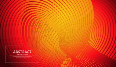 Abstract flow lines background with elegant and futuristic gradation color for element design and other users. Vector Illustration