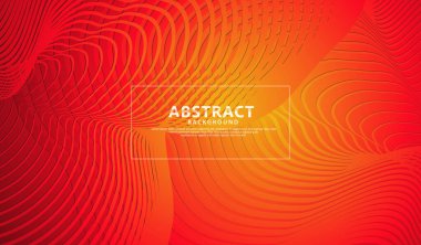 Abstract flow lines background with elegant and futuristic gradation color for element design and other users. Vector Illustration