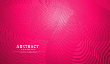 Abstract flow lines background with elegant and futuristic gradation color for element design and other users. Vector Illustration