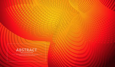 Abstract flow lines background with elegant and futuristic gradation color for element design and other users. Vector Illustration