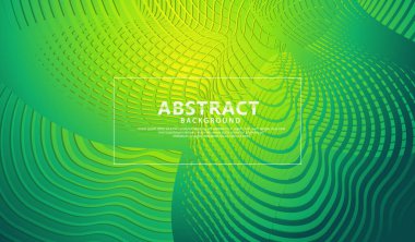 Abstract flow lines background with elegant and futuristic gradation color for element design and other users. Vector Illustration
