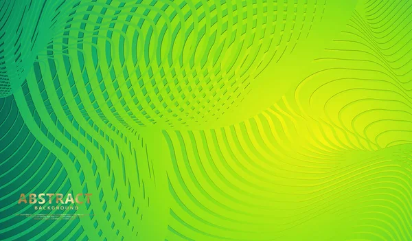 Abstract Flow Lines Background Elegant Futuristic Gradation Color Element Design — Διανυσματικό Αρχείο