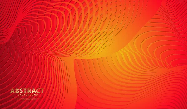 Abstract Flow Lines Background Elegant Futuristic Gradation Color Element Design — Stockvektor