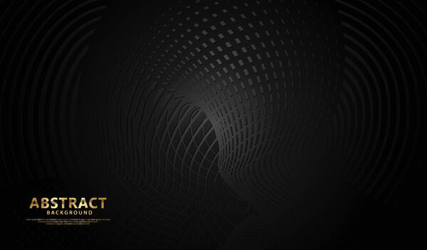 Abstract flow lines background with elegant and futuristic gradation color for element design and other users