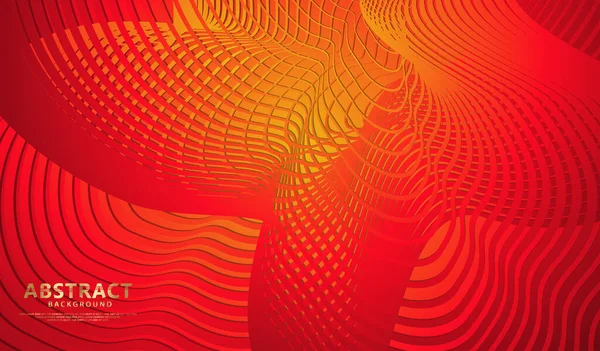 Абстрактні Лінії Потоку Фону Елегантним Футуристичним Кольором Градації Дизайну Елементів — стоковий вектор