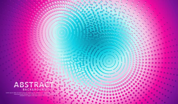 Абстрактний Фон Векторною Геометричною Ілюстрацією Точок Напівтонових Нарізаних Фігур Текстури — стоковий вектор
