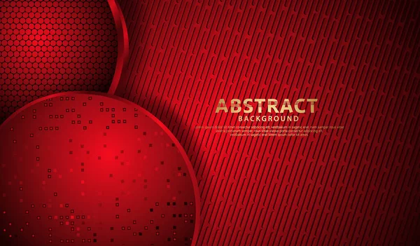 Elegant and futuristic abstract decoration overlap circle shape with textured background for publications events and other users. vector illustration