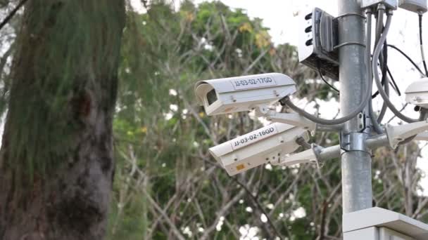 Circuito cerrado de televisión — Vídeos de Stock