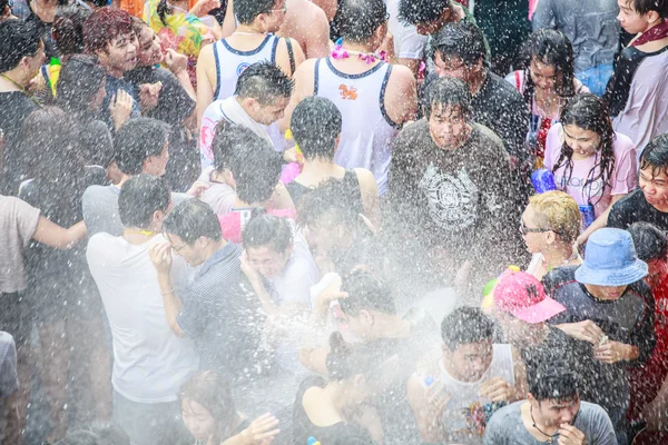 Songkran Fesztivál — Stock Fotó