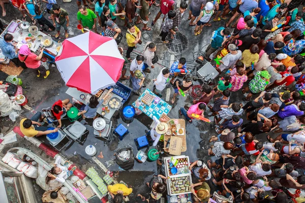 Songkran festival — Stockfoto