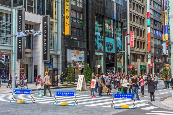 Ginza Tokio Imágenes de stock libres de derechos