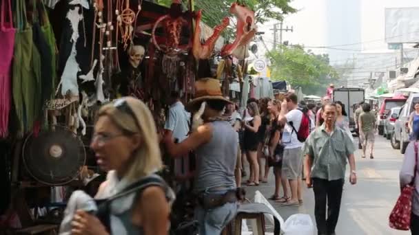 Ятуякский рынок — стоковое видео