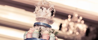 Doll topper wedding cake clipart