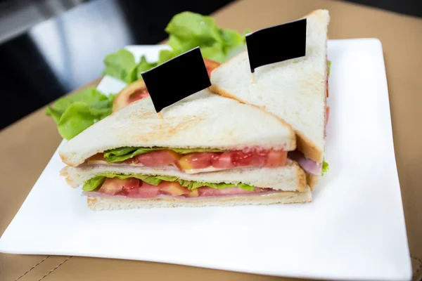 サラダのサンドイッチ — ストック写真