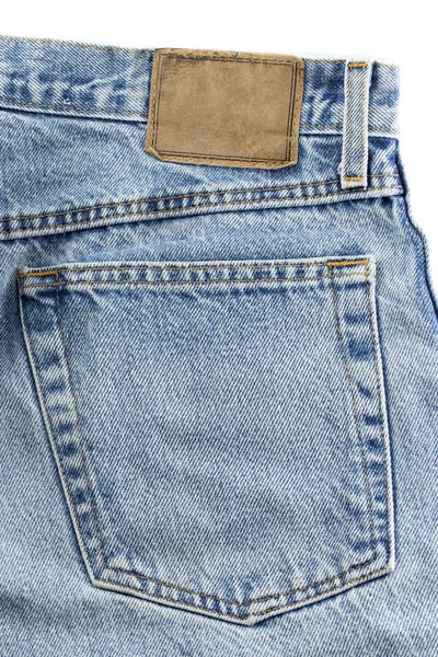 Nahaufnahme Blue Jean — Stockfoto