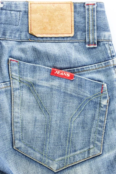 Close-up blue jean — Stock Photo, Image