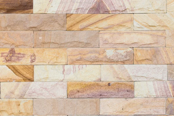 Muro di mattoni di marmo — Foto Stock