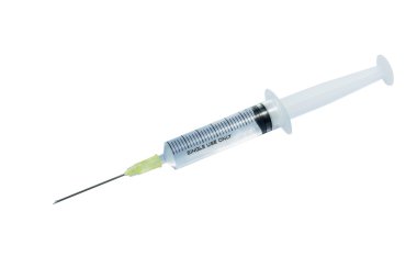Serum veya sıvı tıbbi şırınga