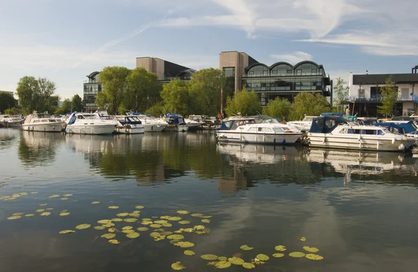 Brayford havuz ve university of lincoln, lincoln, lincolnshi
