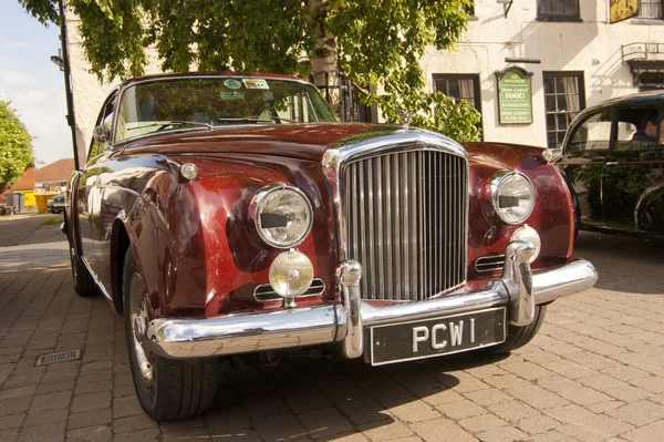 Bentley s2 coupe. Brigg pazar yeri, lincolnshire, İngiltere.