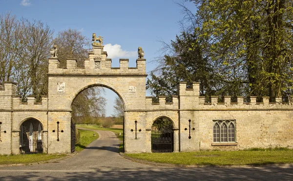 The Gateway Rebourne Hall. — Stock Photo, Image